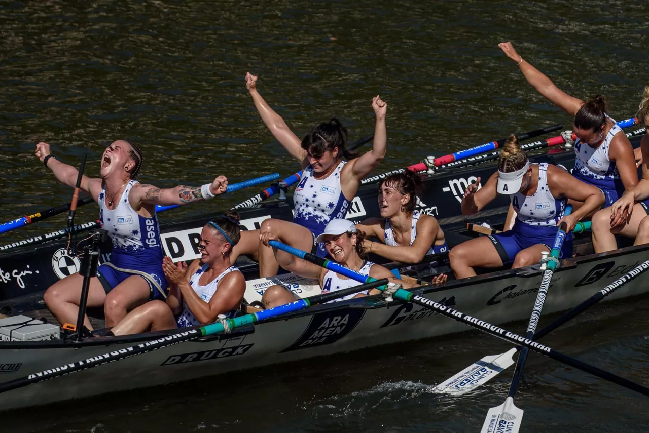 Arraun Lagunak Euskotren Liga Bilboko Bandera