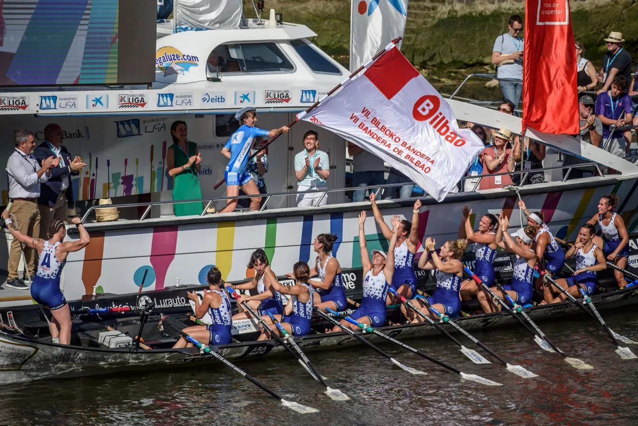 Arraun Lagunak Euskotren Liga Bilboko Bandera