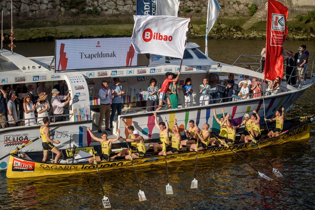 Orio Bilboko Bandera Eusko Label Liga