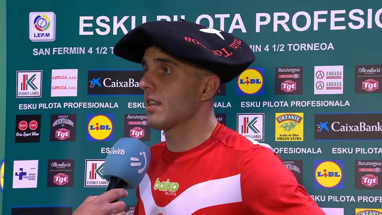 Jon Ander Peña, San Fermin torneoa irabazi ostean