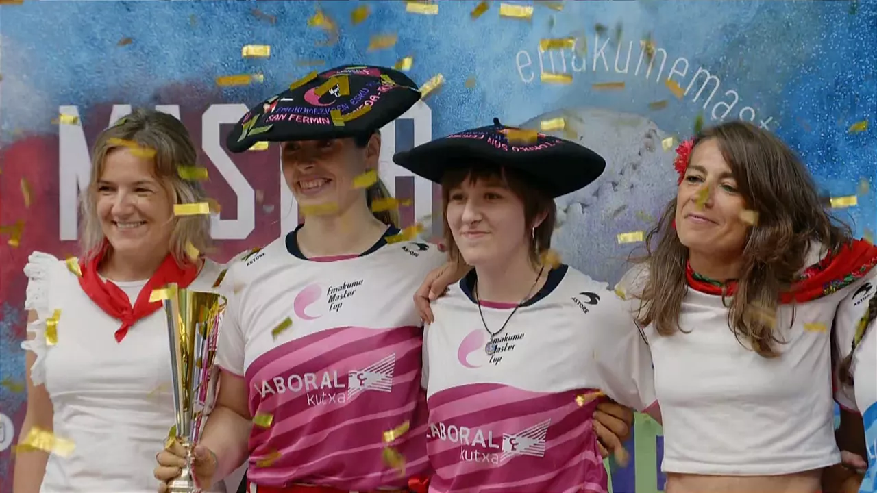 Goiuri Zabaleta eta Itxaso Erasun txapeldunak San Fermin torneoa