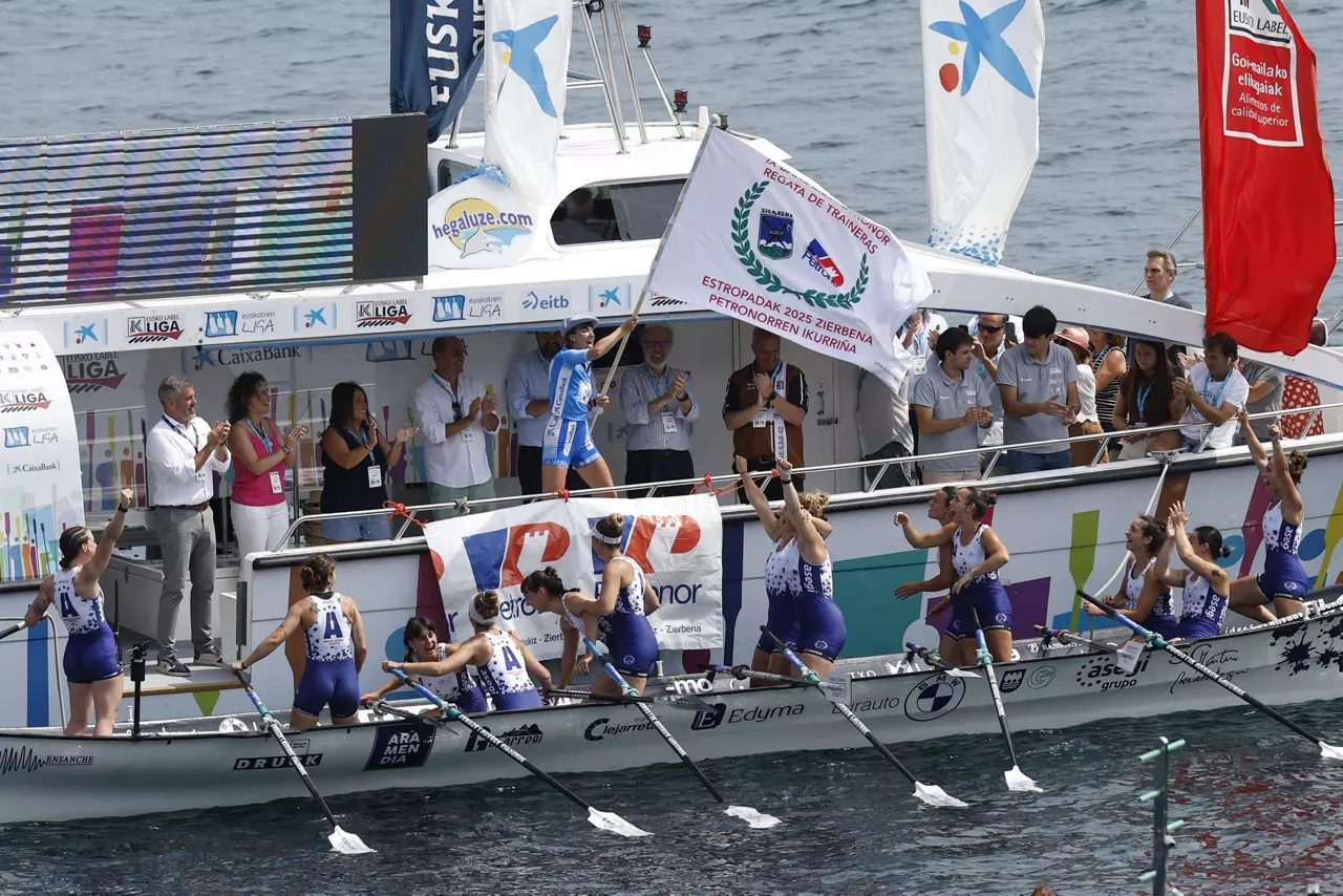 Arraun Lagunak Petronor Bandera Zierbena