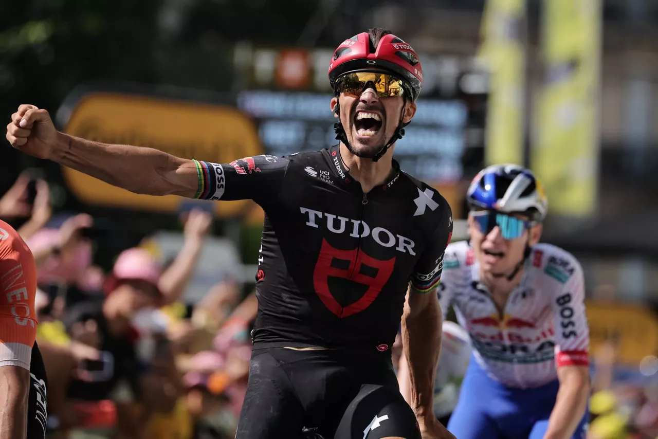 Julian Alaphilippe Frantziako Tourra etapa 15