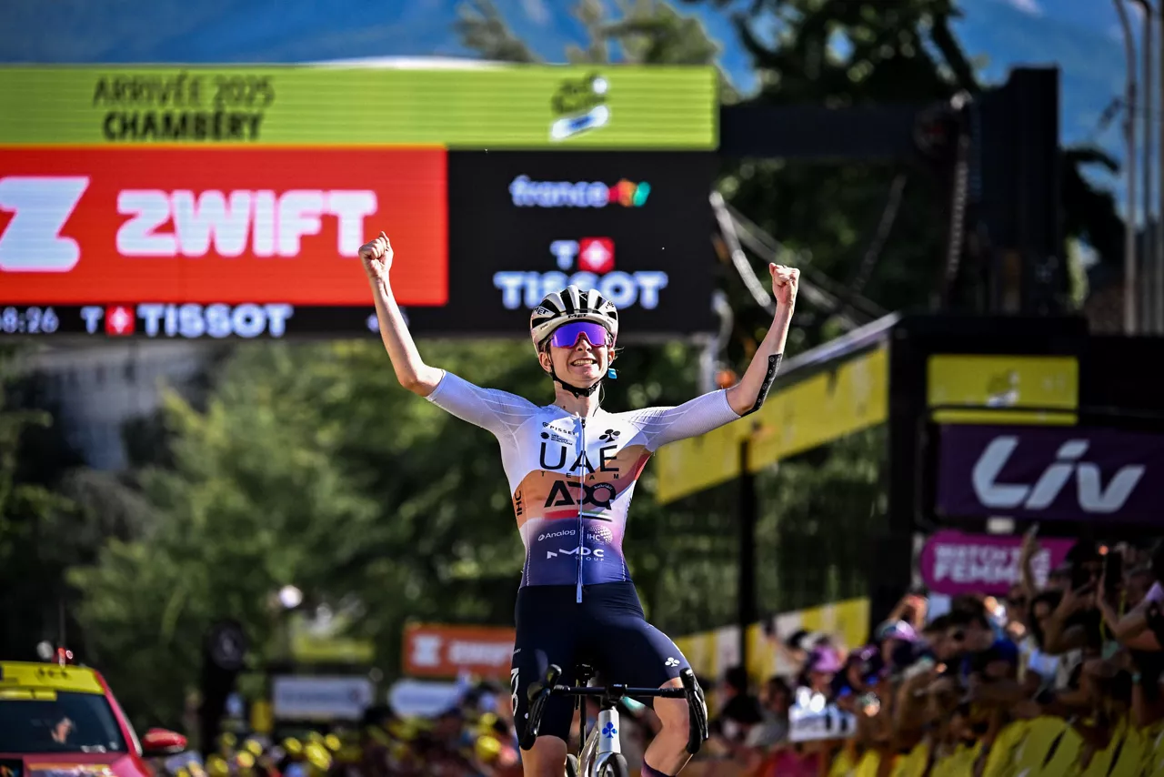 Maeva Squiban txirrindulari frantziarra Frantziako Tourra 7. etapa 