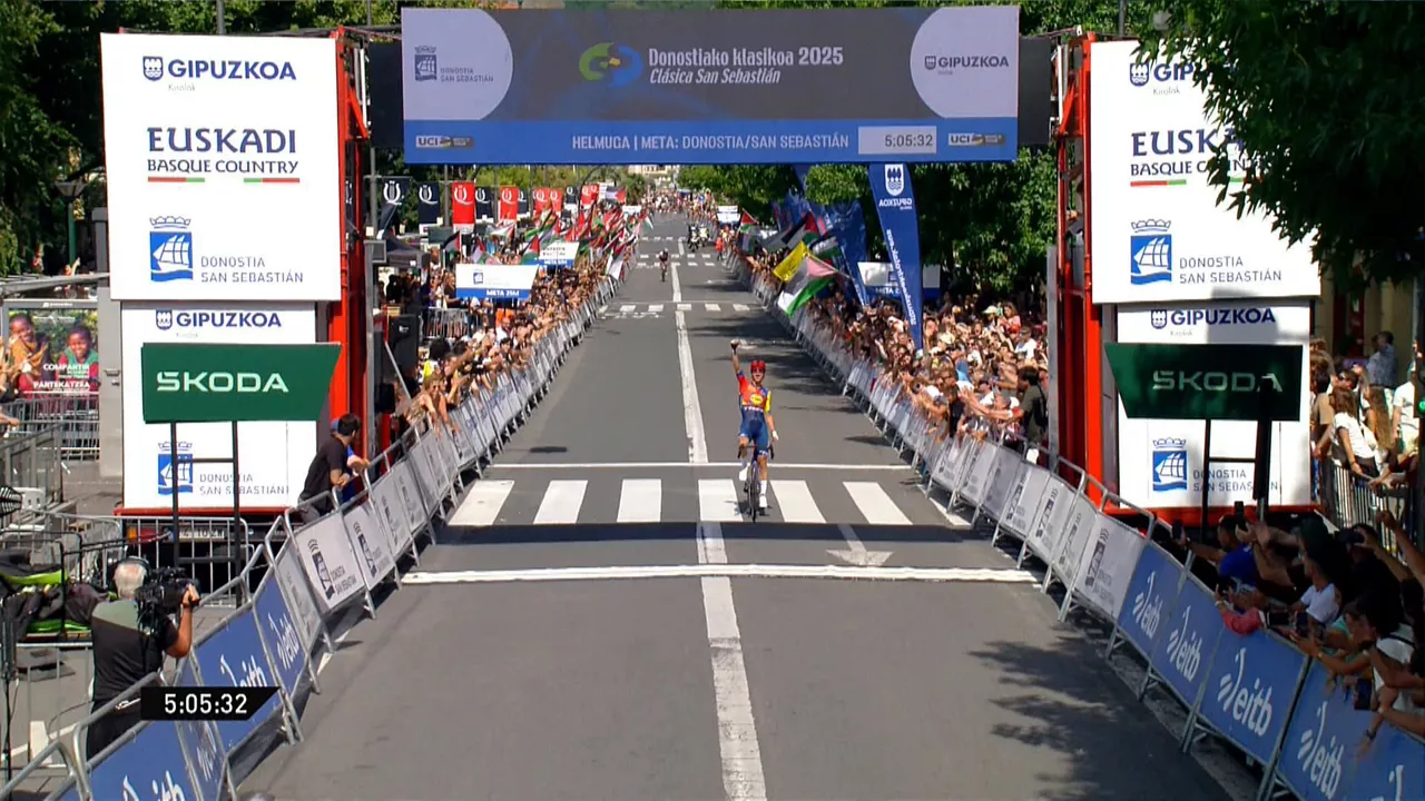 Giulio Ciccone Donostiako Klasikoa