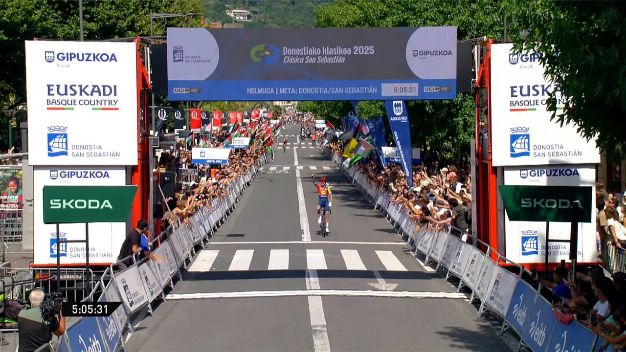 Giulio Ciccone Donostiako Klasikoa