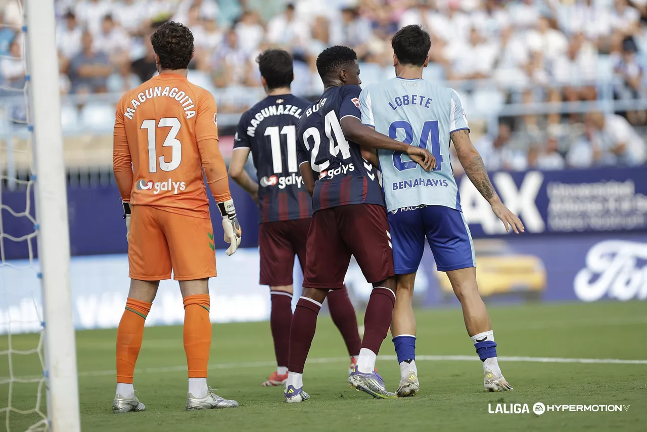 Malaga - Eibar Hypermotion Liga