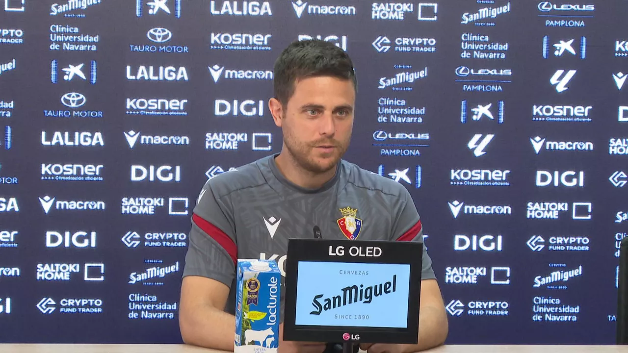 Alessio Lisci, entrenador de Osasuna