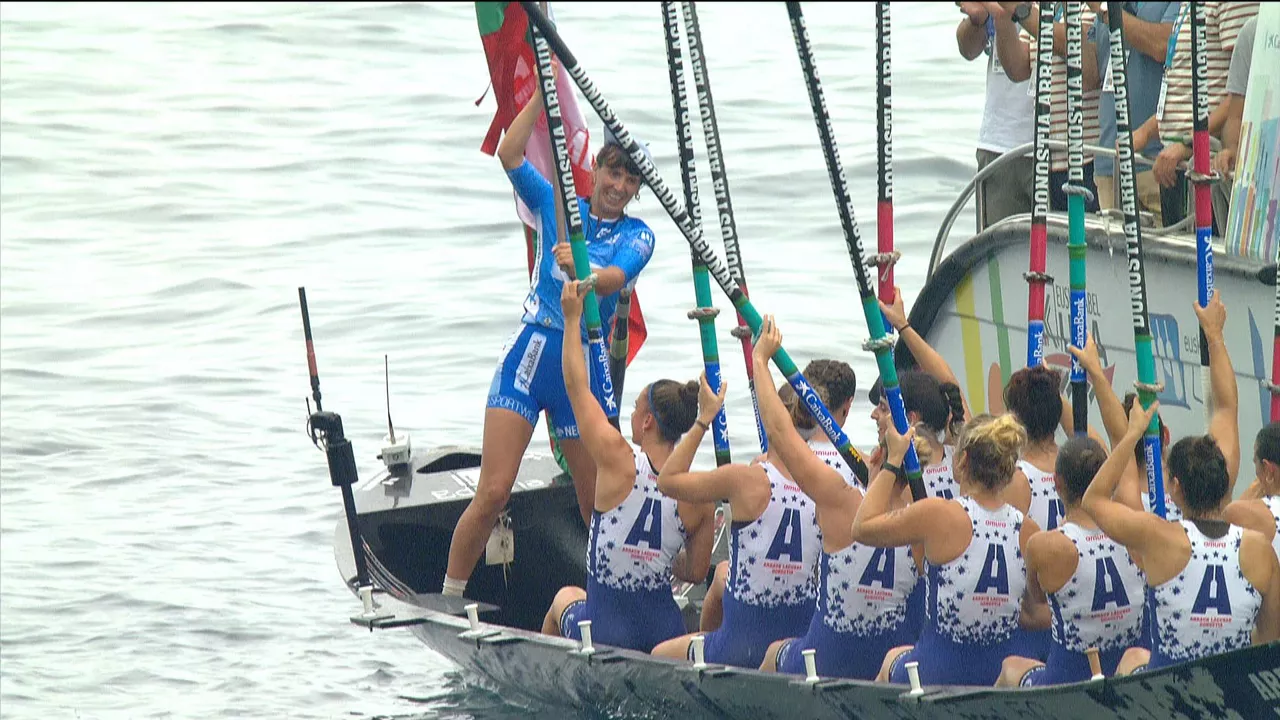 Xubane Uribarrena, Arraun Lagunak taldeko arraunlaria