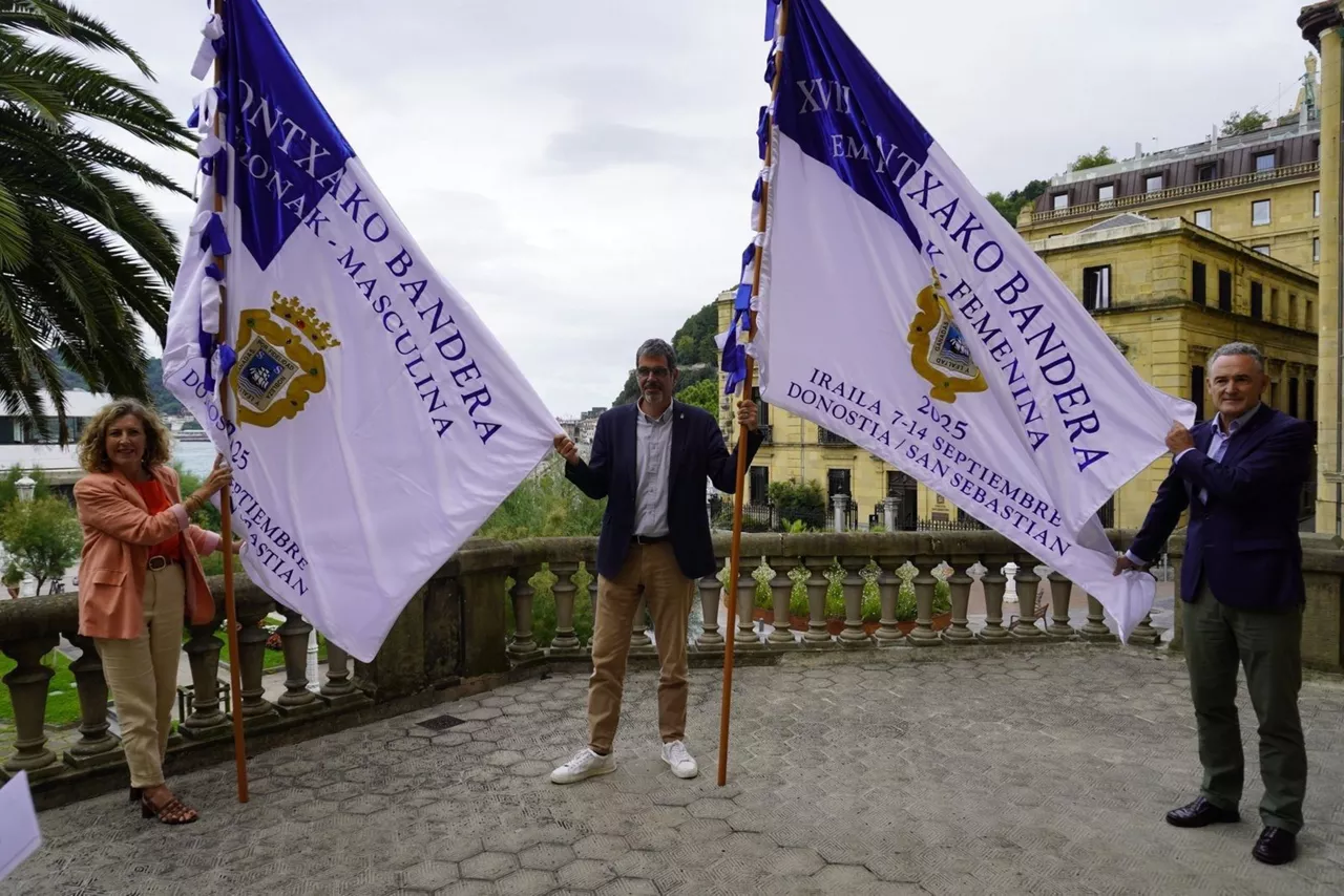 Kontxako Bandera aurkezpena