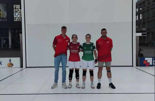 Olatz Arrizabalaga Euskal Selekzioa Wall Ball