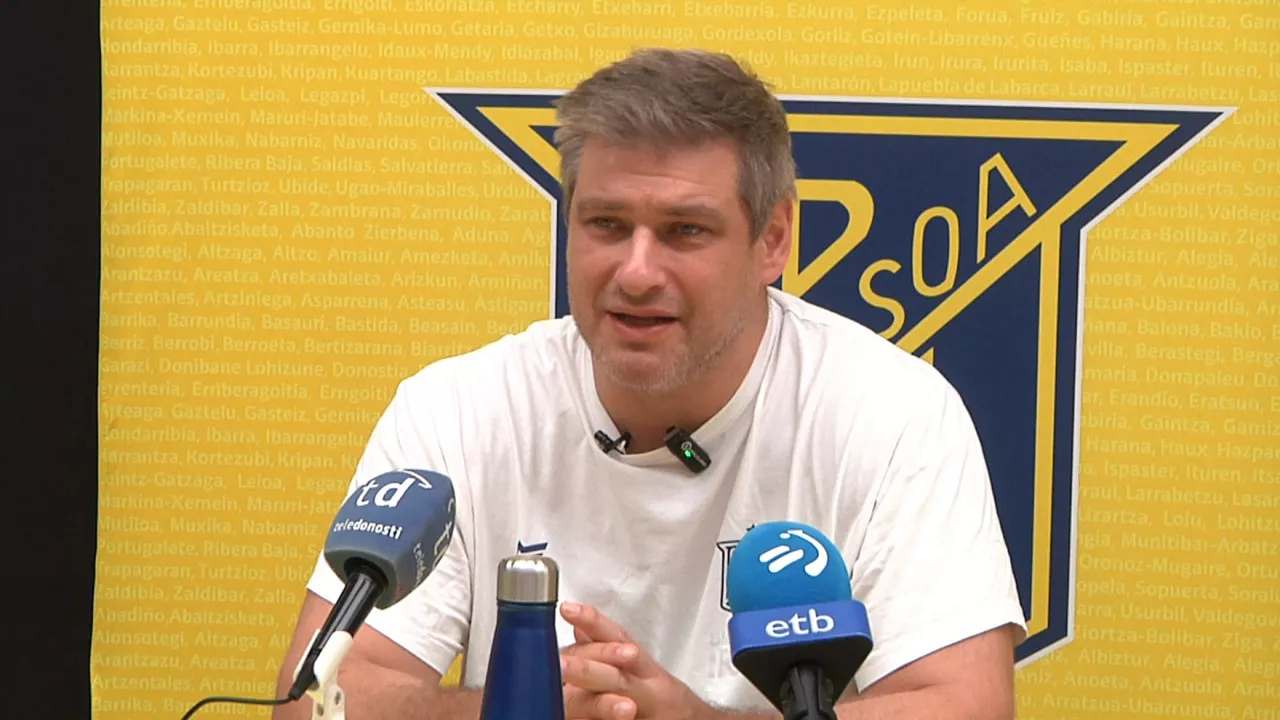 Julen Aginagalde, partida atariko prentsaurrekoan