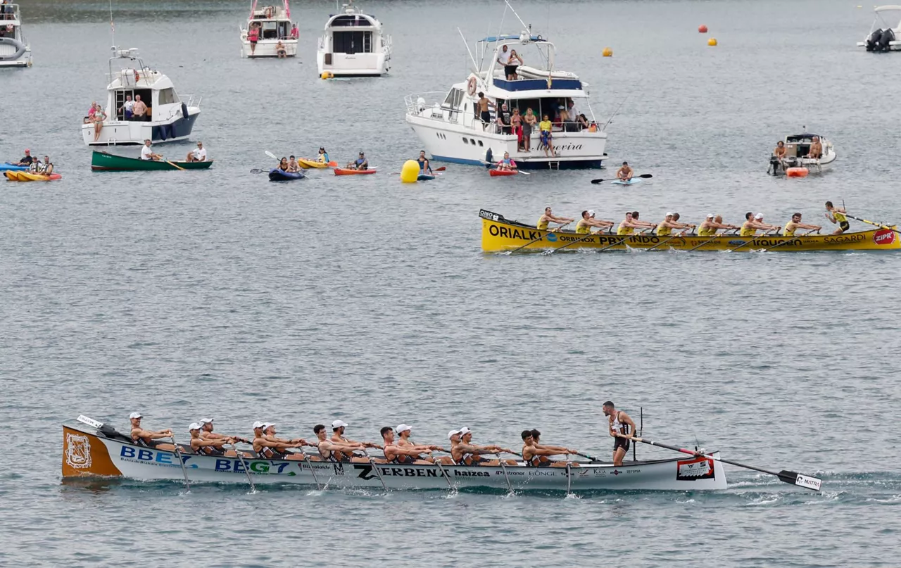 Zierbena eta Orio Kontxako Bandera lehen jardunaldian
