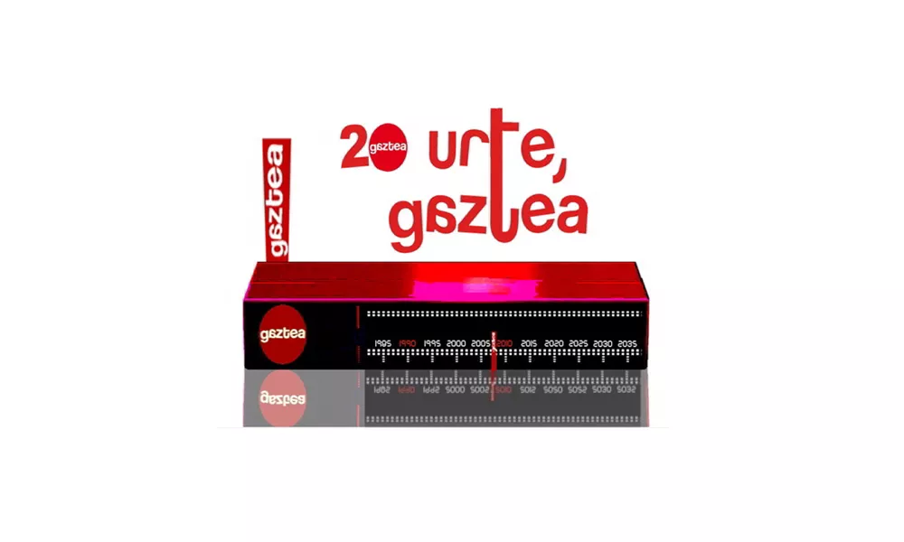 Gaztearen 20. urteurrena