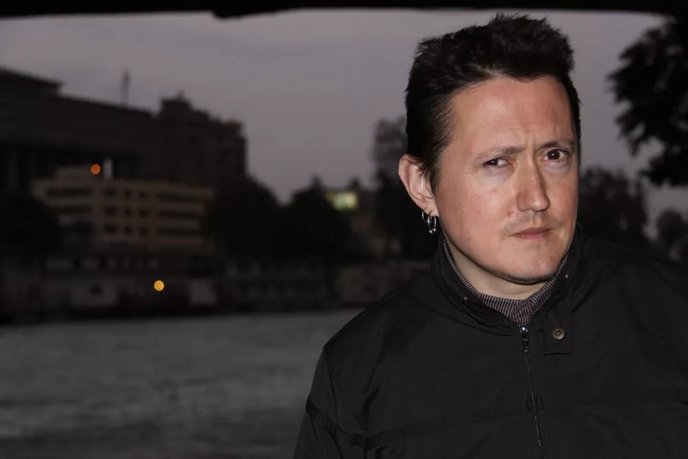 Fermin Muguruza trabaja en su nuevo proyecto, en Egipto.