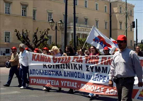 Greziako funtzionarioen greba gaur, greba orokorraren aurretik.