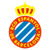 Escudo del Espanyol de fútbol.