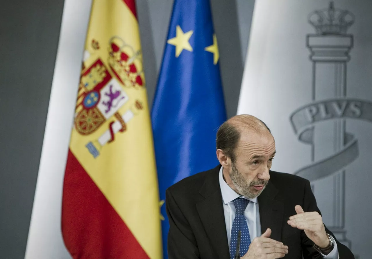 El vicepresidente primero del Gobierno, Alfredo Pérez Rubalcaba