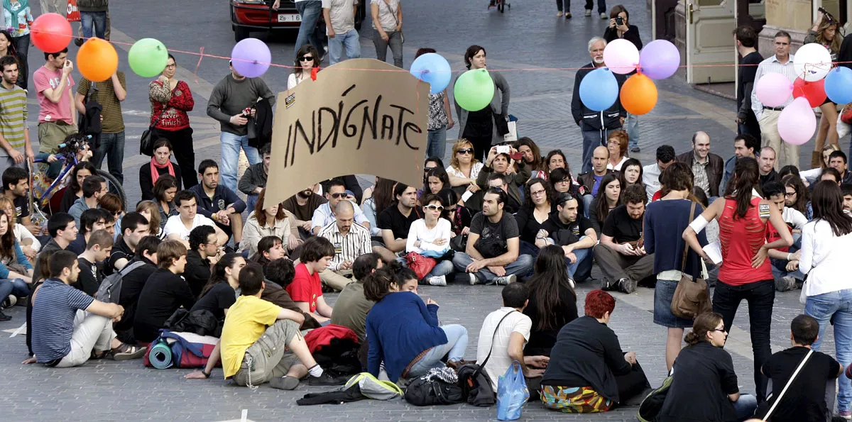 acampados indignados