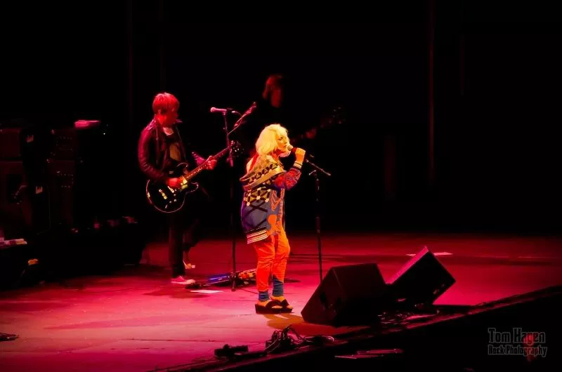 Blondie, durante el Bilbao BBK Live 2011. Foto: Tom Hagen.