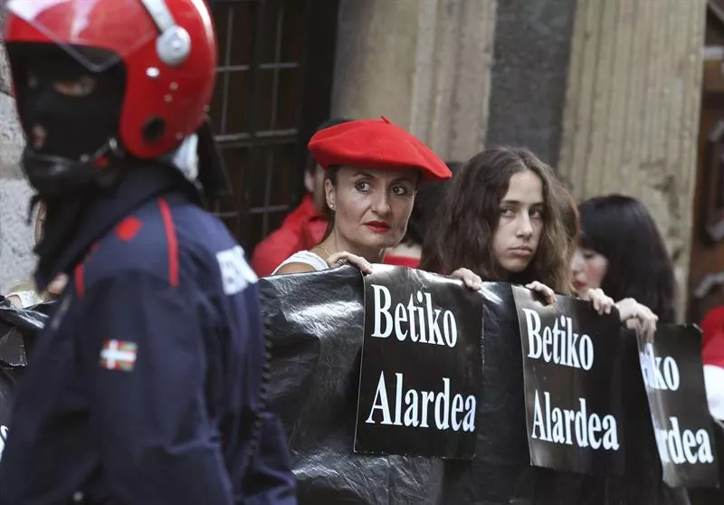 Alarde de Hondarribia. Foto: EFE.