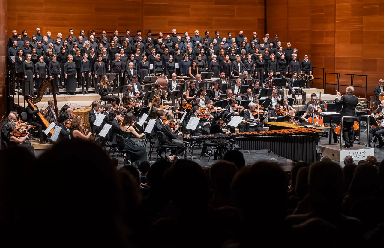 Abestu Euskadiko Orkestrarekin ekimenaren lehen edizioa