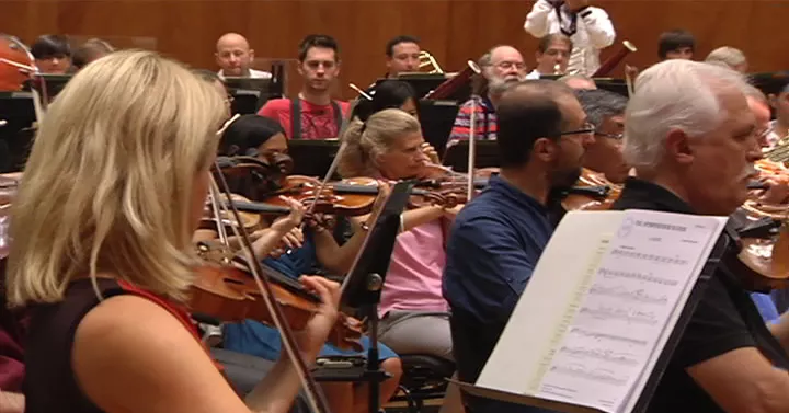 Orquesta Sinfónica de Euskadi. Foto: EITB