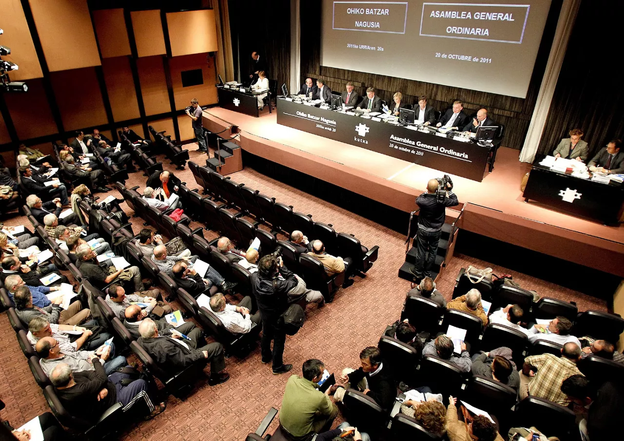 Gipuzkoako Kutxaren azken asablada.