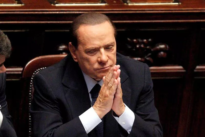 Silvio Berlusconi, artxiboko irudi batean. Argazkia: EITB