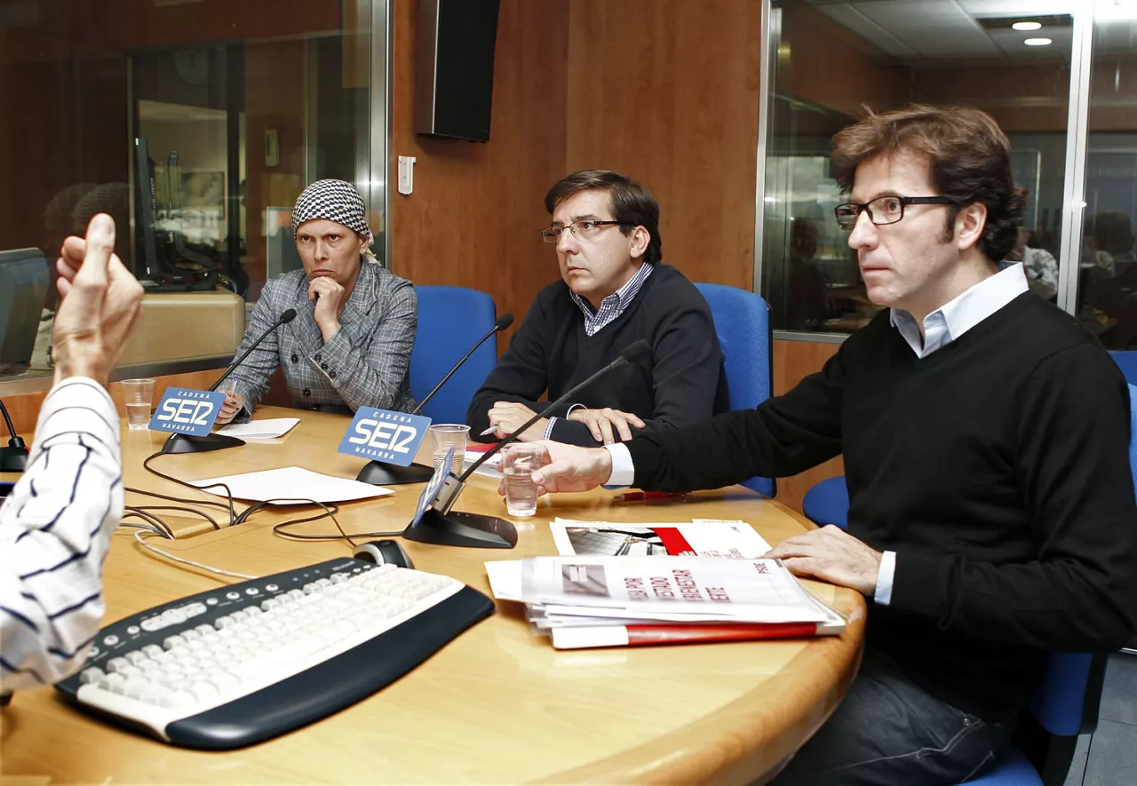 Geroa Bai, UPN-PP eta PSOE-PSN alderdietako Kongresurako hautagaiak eztabaida batean