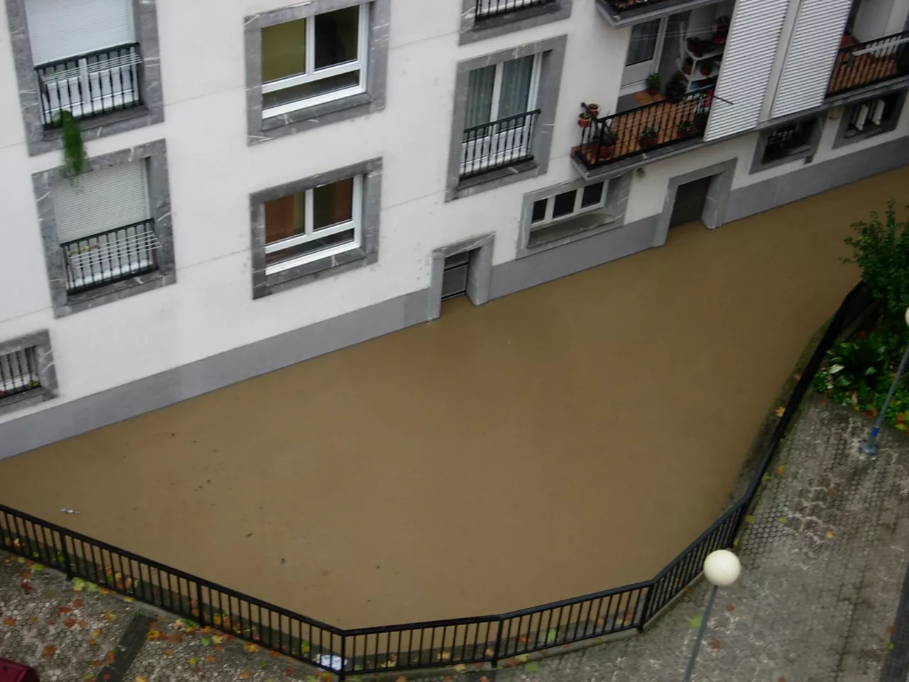 Inundaciones en Andoain.