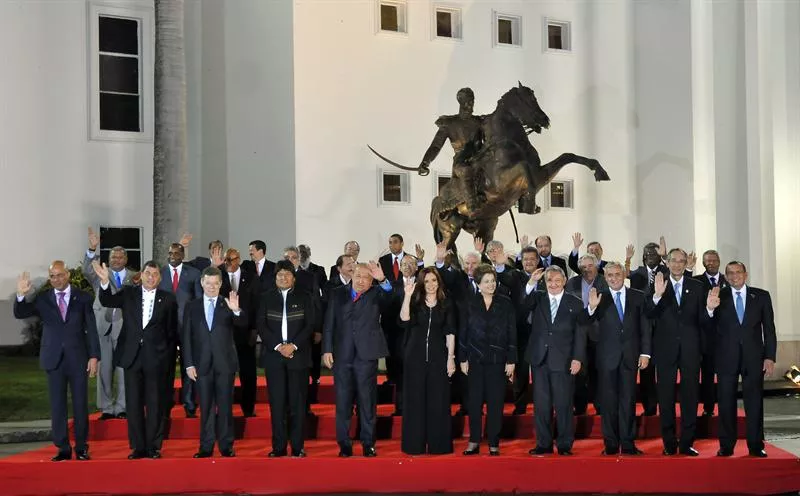 Cumbre de la Comunidad de Estados Latinoamericanos y Caribeños. Foto: Efe