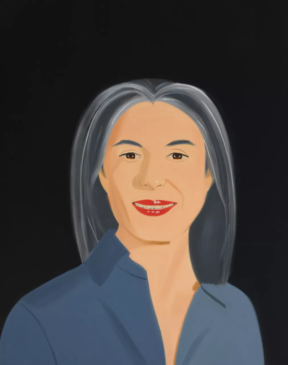 'Ada Smiles' (1994), Alex Katz artistaren lana