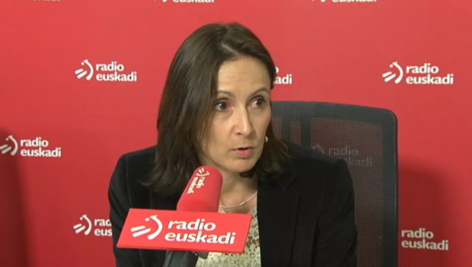 La secretaria general de Confebask Nuria López de Gereñu.