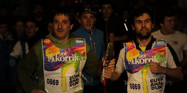 Korrika. Foto: EFE