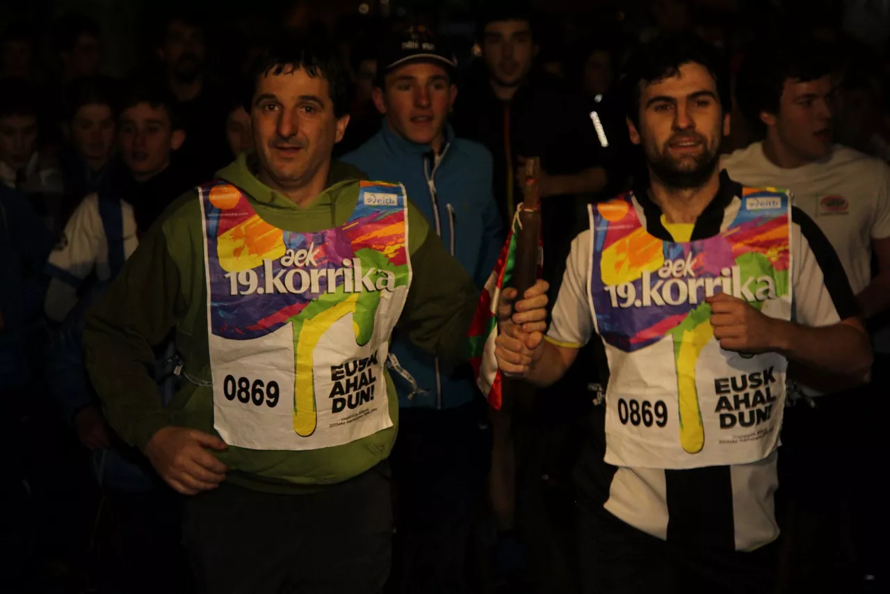 Korrika. Foto: EFE