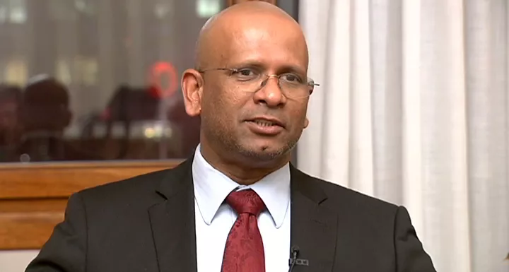 Ram Manikkalingam Harremanetarako Nazioarteko Taldearen buruzagia. Argazkia: EITB