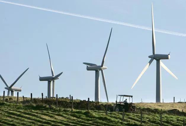 Gamesa etxearen aerosorgailuak. Argazkia: Efe.