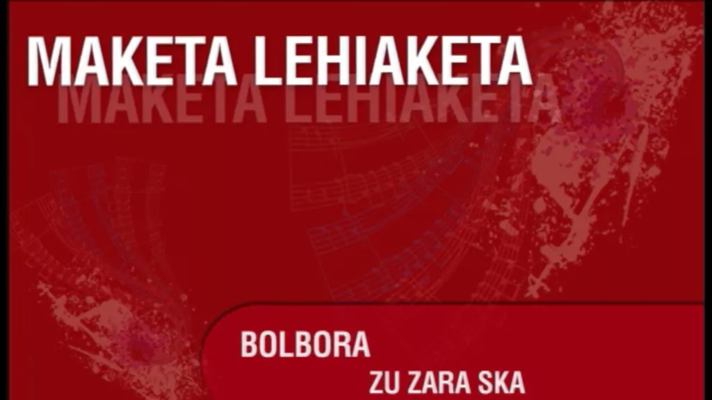 Maketa Lehiaketako finalistak, ''B Aldea''n: Bolbora