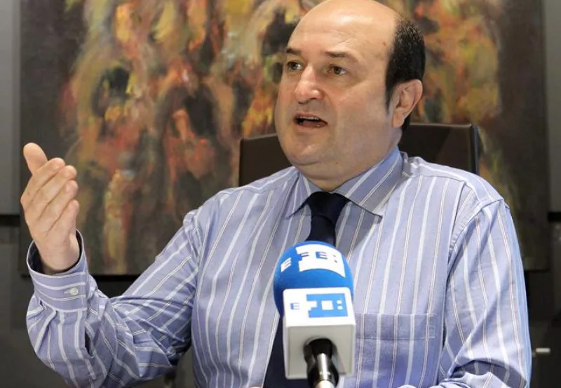 El presidente del PNV Andoni Ortuzar.