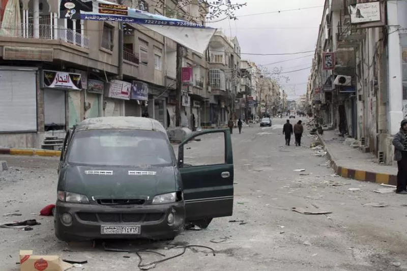 Nabek hiria (Siria). EFE