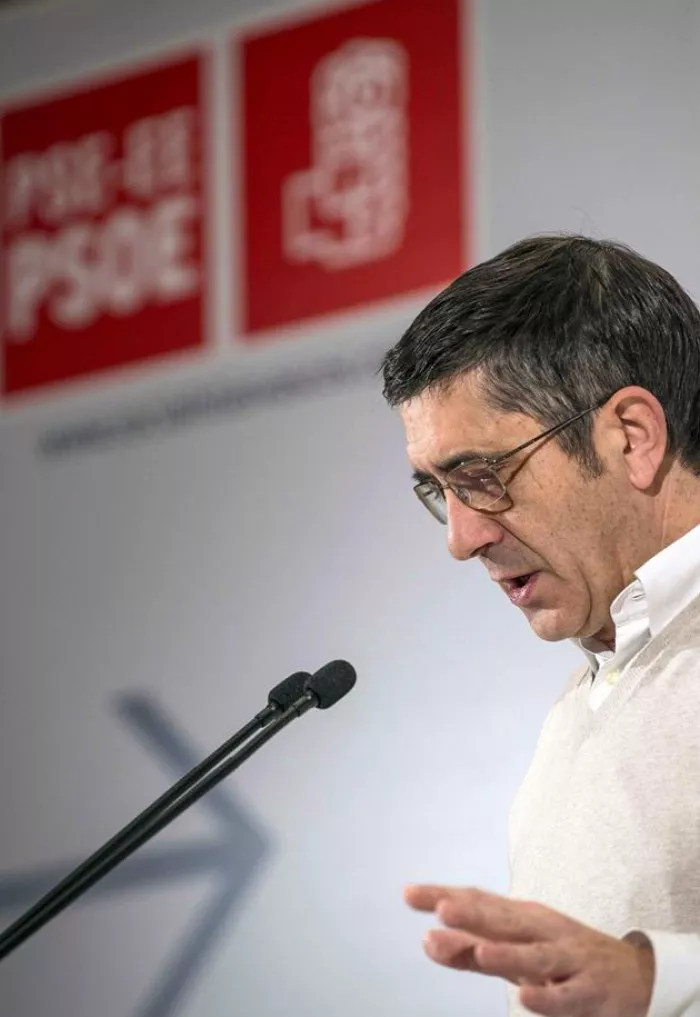 Patxi Lopez, PSE-EEko idazkari nagusia. Argazkia: Efe.