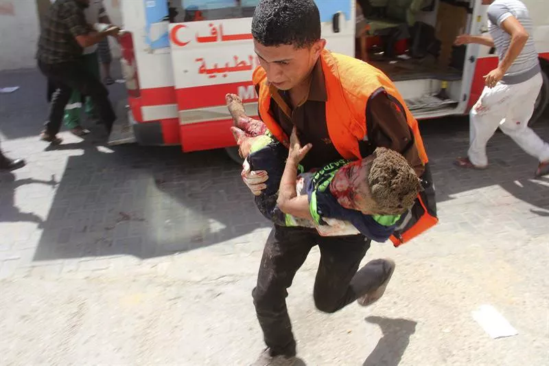 Ataque en Gaza