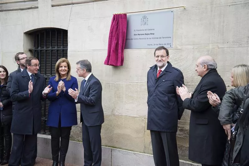 Acto de presentación del Memorial de Víctimas. Foto: EFE
