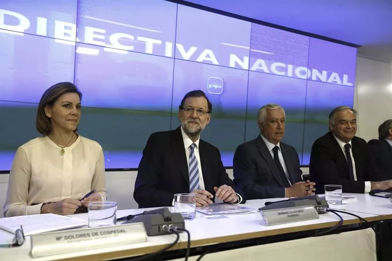PP Batzordea. Rajoy Cospedal. EFE