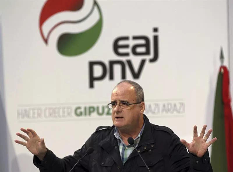 Joseba Egibar, aurretik egindako beste agerraldi batean. Argazkia: EFE