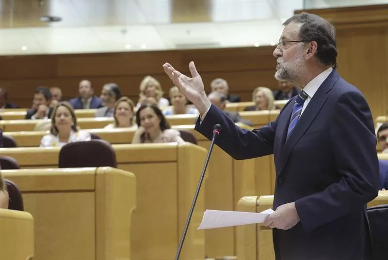 Mariano Rajoy Espainiako presidentea. EFE