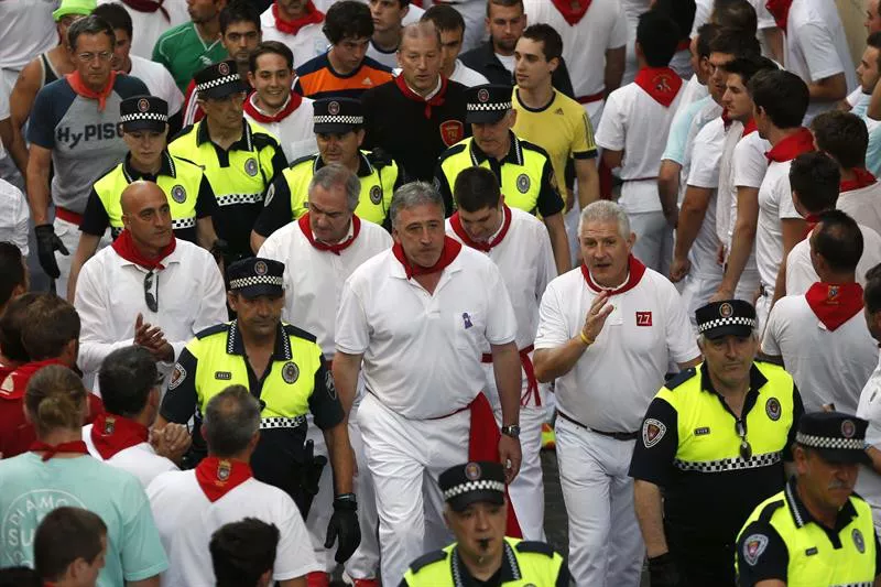 San Fermin entzierroa uztailak 7. EFE