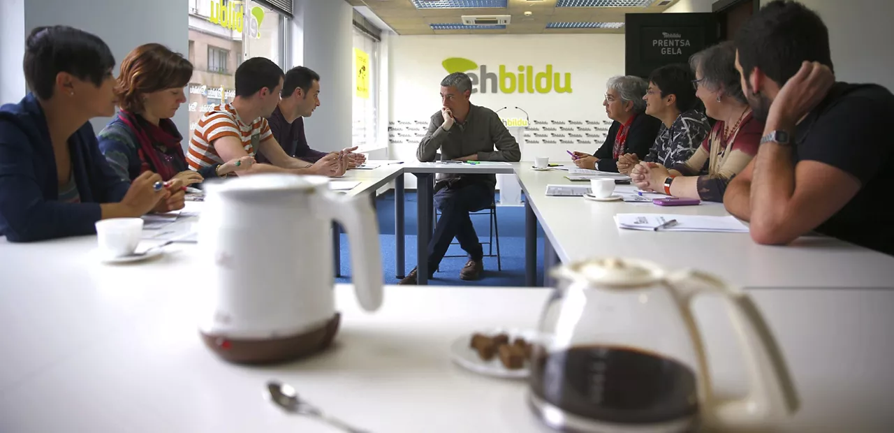 Oskar Matute, larunbat honetako ekitaldian. Argazkia: EFE.