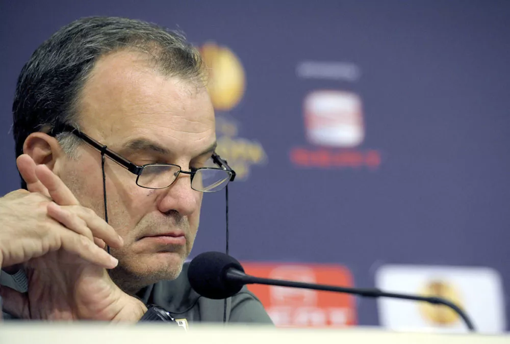 El entrenador del Athletic de Bilbao, Marcelo Bielsa.